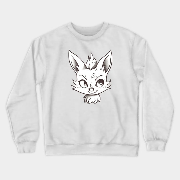 Little foxy face Crewneck Sweatshirt by stkUA